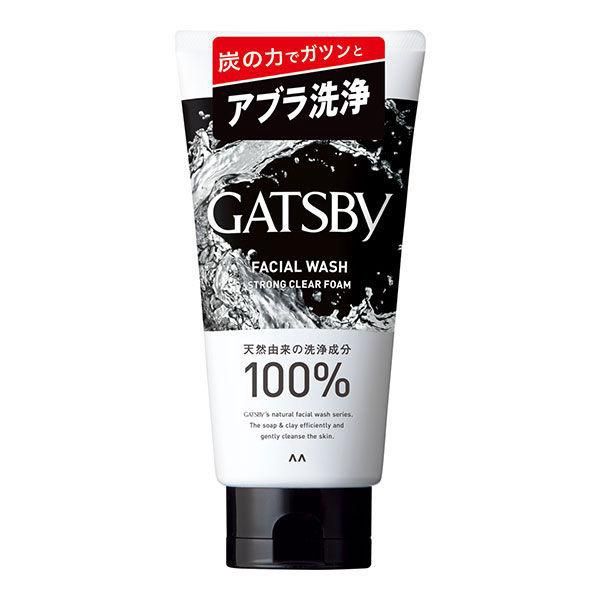 Mandom Gatsby Face Wash Strong Clear Foam 130ml