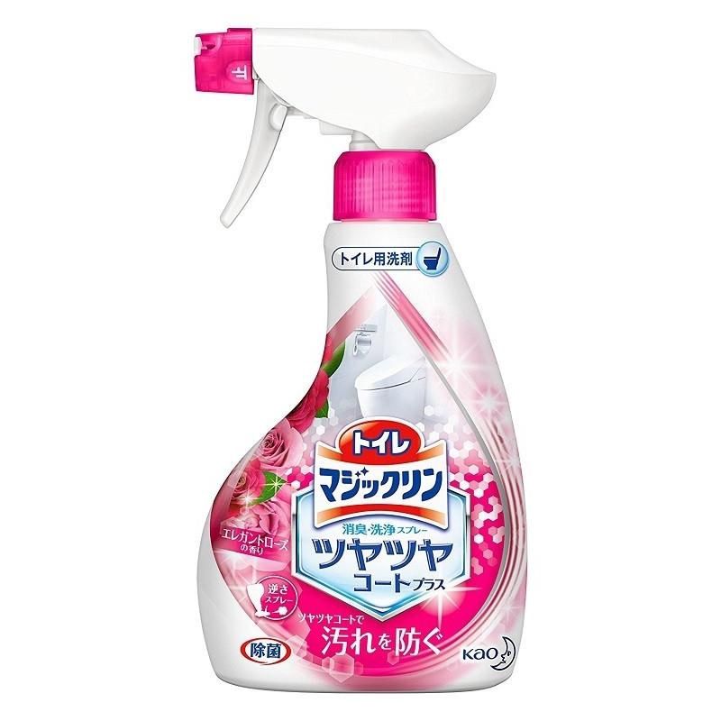 Kao Magiclean Toilet Deodorant and Cleaning Spray 380ml - Rose