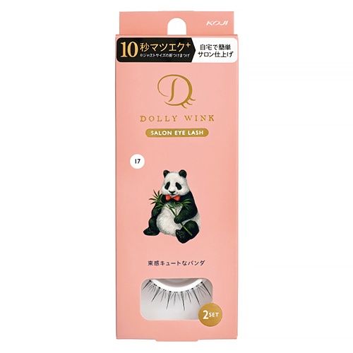 Koji Dolly Wink Salon Eye Lash No. 17 Cute Panda