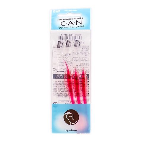Kai Razor Petite Eyebrow Razor L 3P Pal