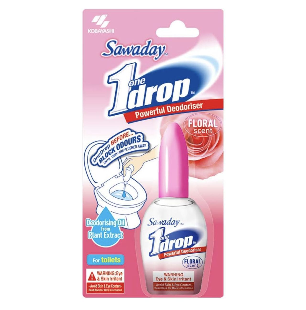 Kobayashi HC One Drop Floral Toilet Deodorizer