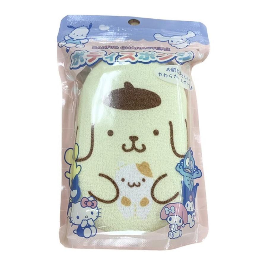 Sanrio Characters Body Sponge Pompompurin