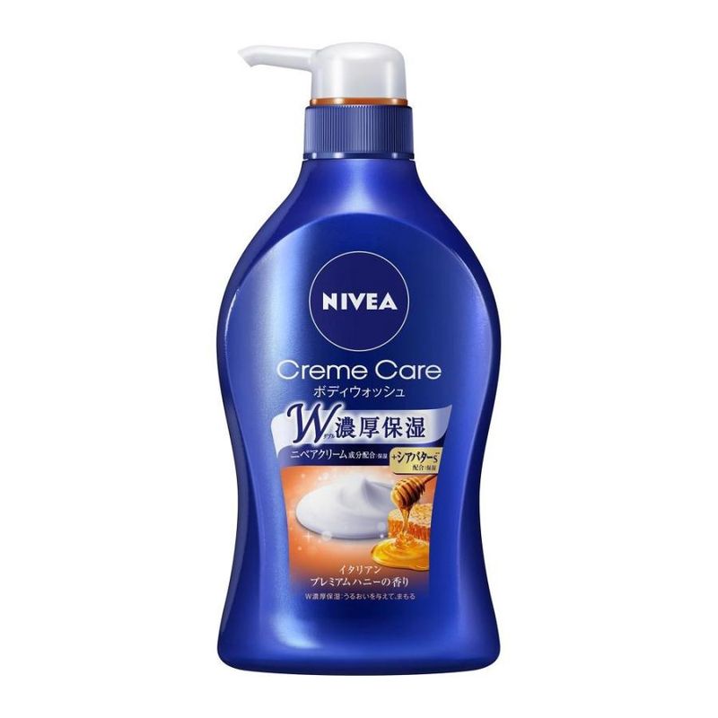 Kao Nivea Cream Care Body Wash Premium Honey Scent 480ml