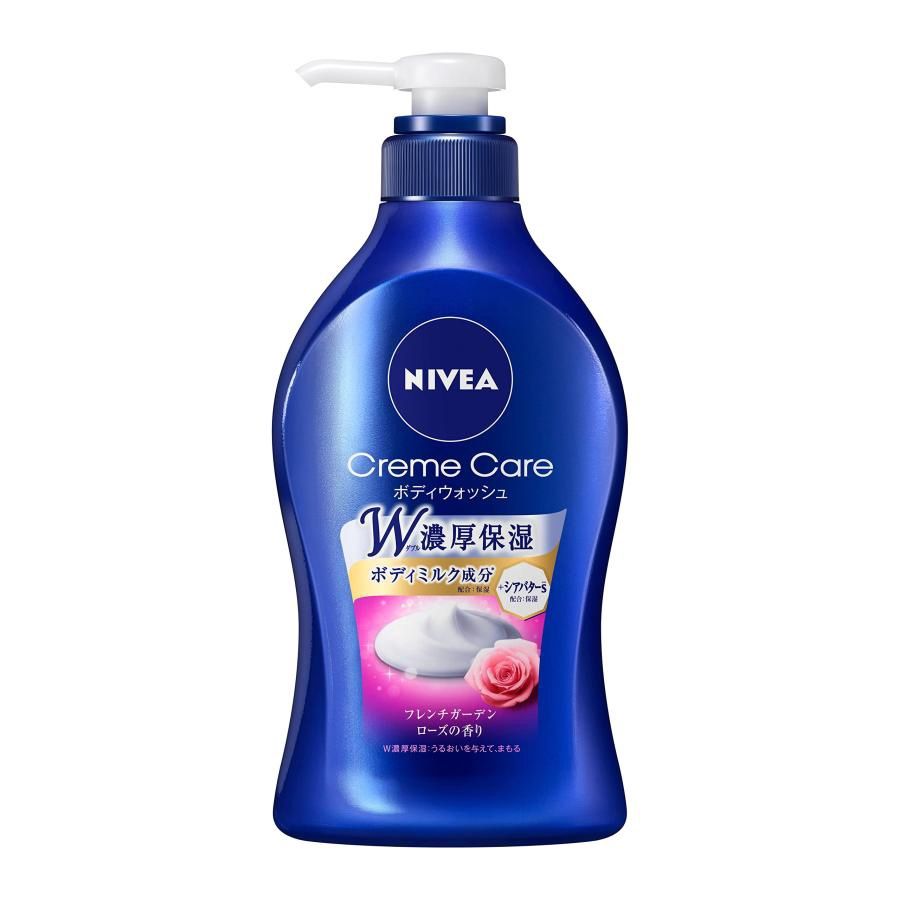 Kao Nivea Cream Care Body Wash Premium  French Rose Scent 480ml