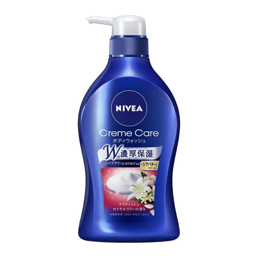 Kao Nivea Cream Care Body Wash British Royal Lily Scent 480ml