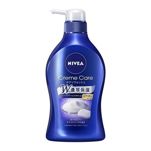 Kao Nivea Cream Care Body Wash Fresh Soap Scent 480ml