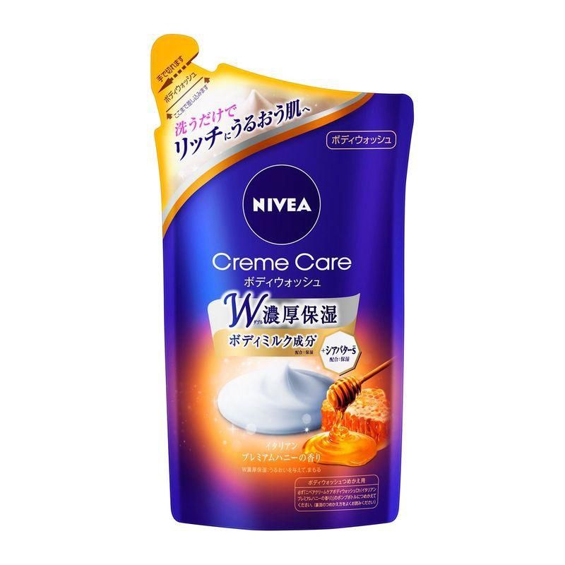 Kao Nivea Cream Care Body Wash Premium Honey Scent Refill 360ml