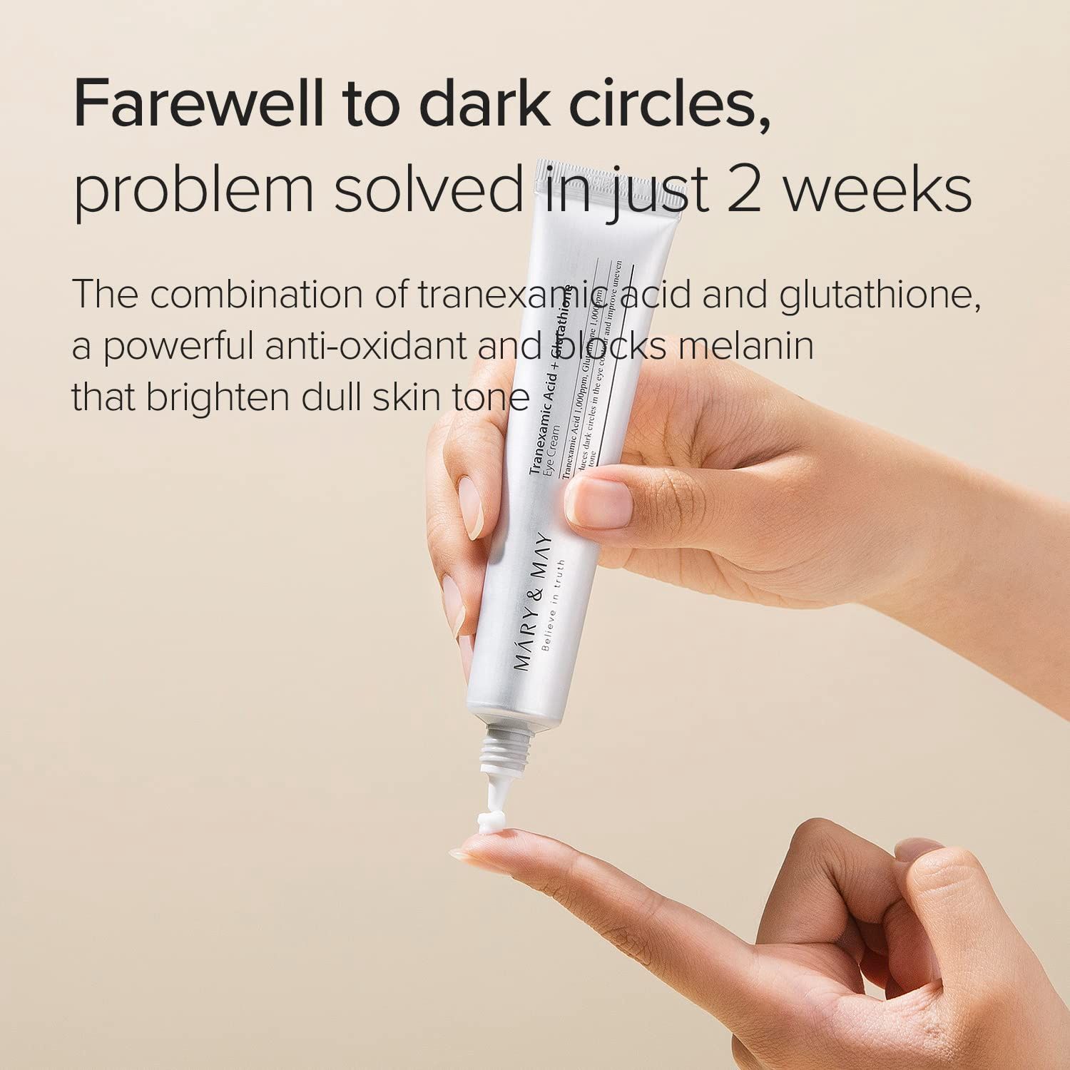 Mary&amp;May Tranexamic Acid Glutathione Eye Cream 30ml