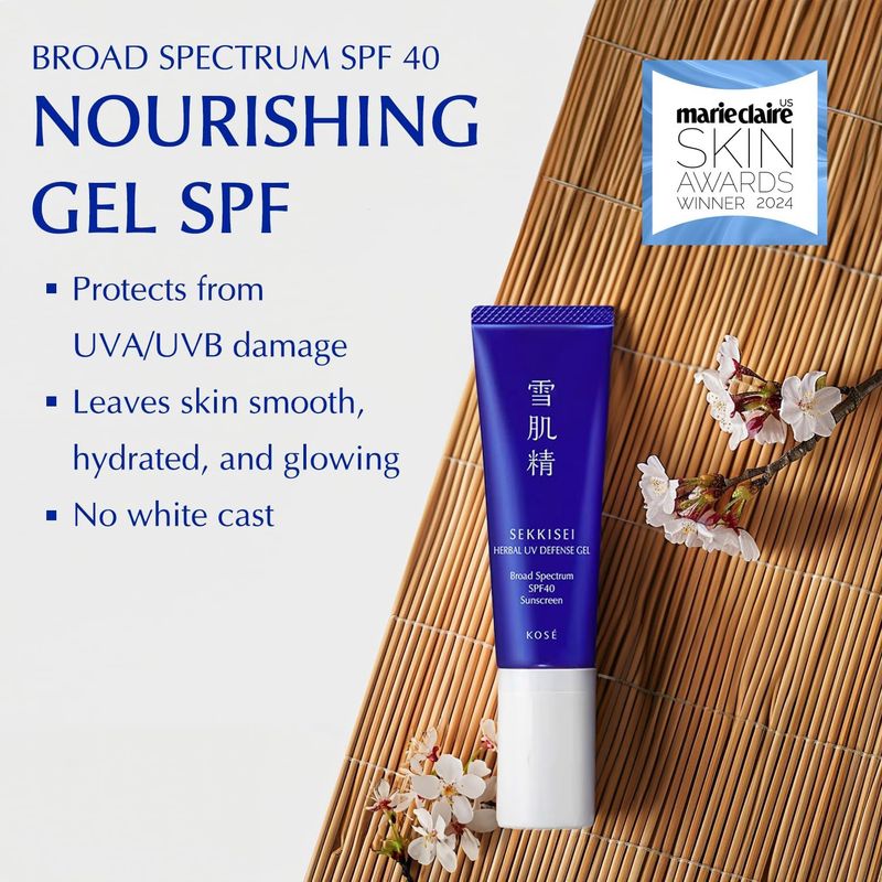 Kose Sekkisei Herbal UV Defense Gel SPF40