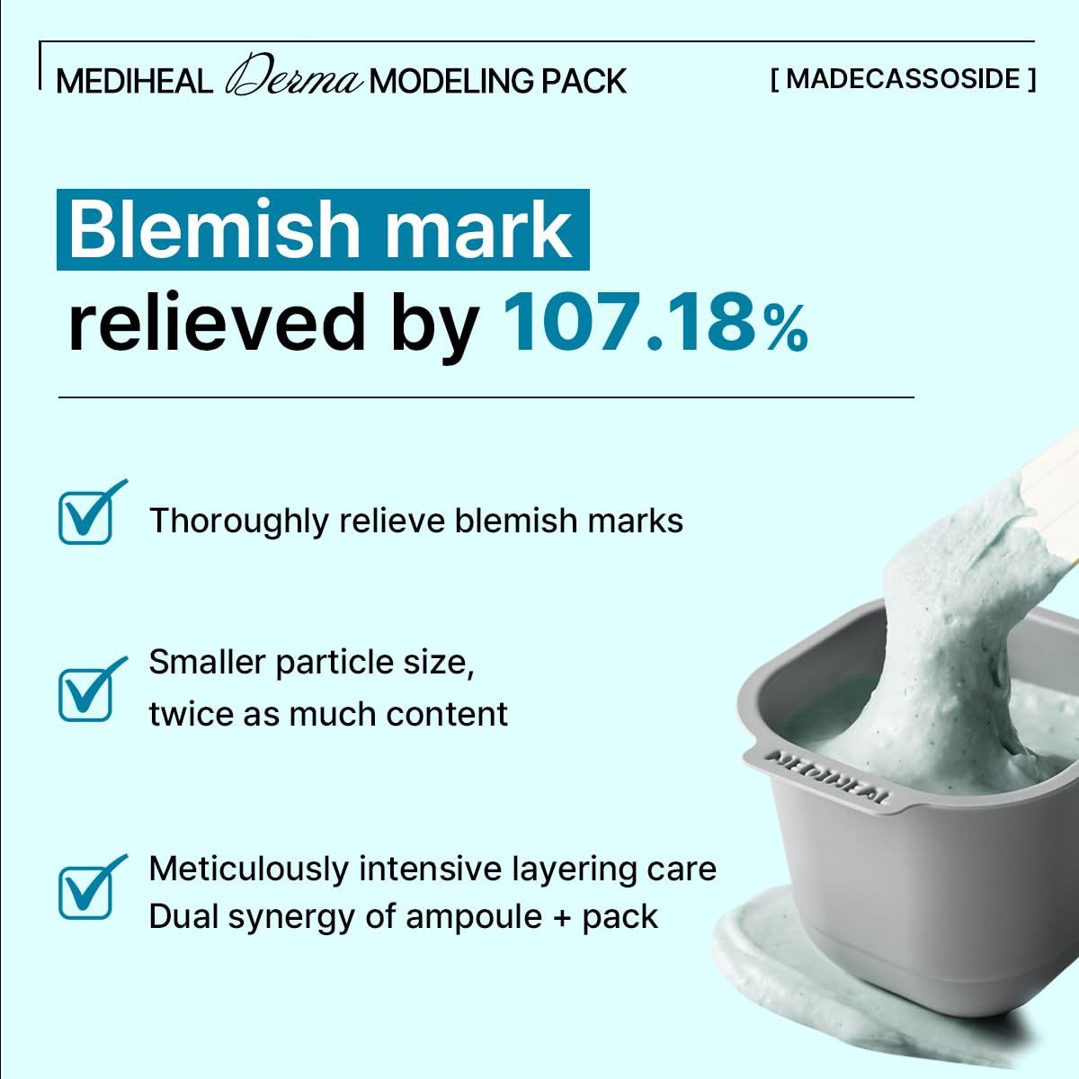 Mediheal Derma Madecassoside Blemish Modeling Pack