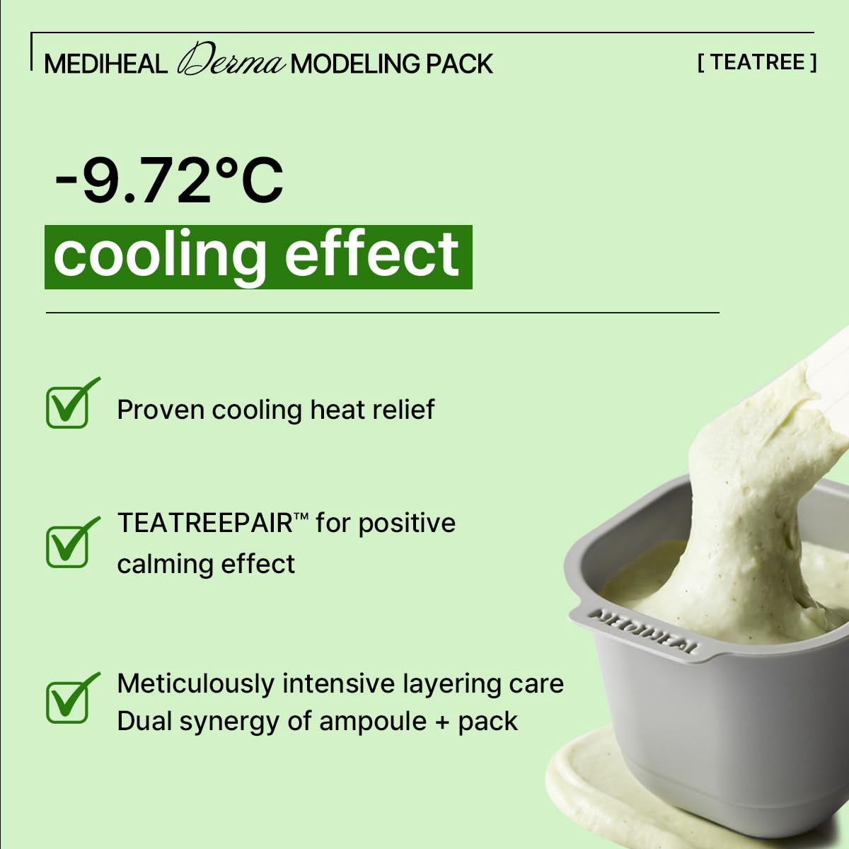Mediheal Derma Tea Tree Calming Modeling Pack