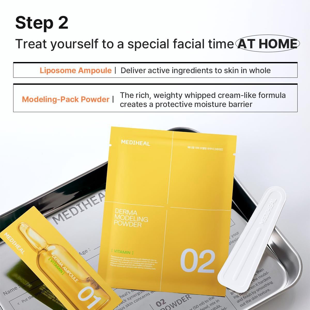 Mediheal Derma Vitamin Brightening Modeling Pack