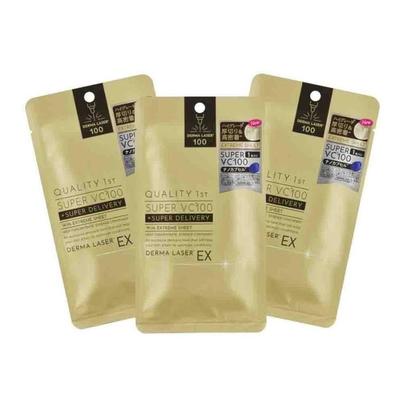 Quality 1st Derma Laser EX Super VC100 Mask 3pcs