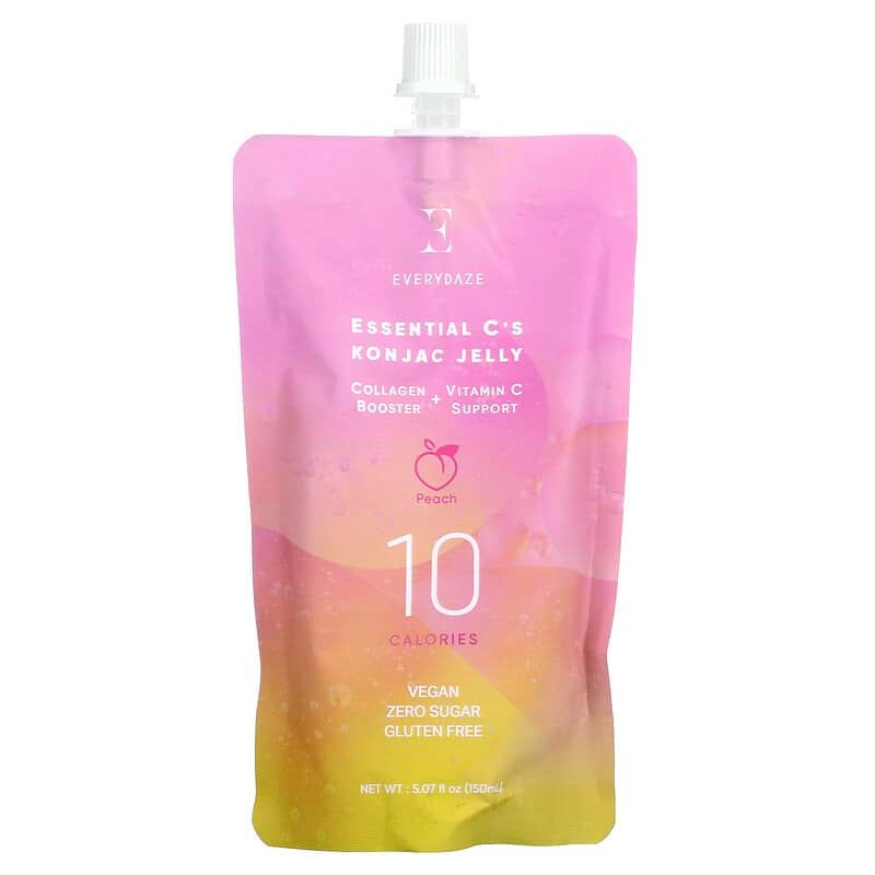 Konjac Jelly Collagen + Vitamin C (Peach)
