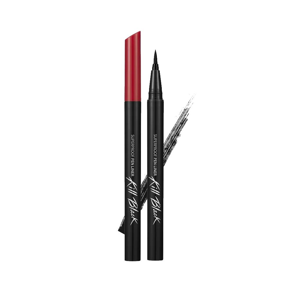 Clio Super Proof Pen Liner, Color: #01 Black