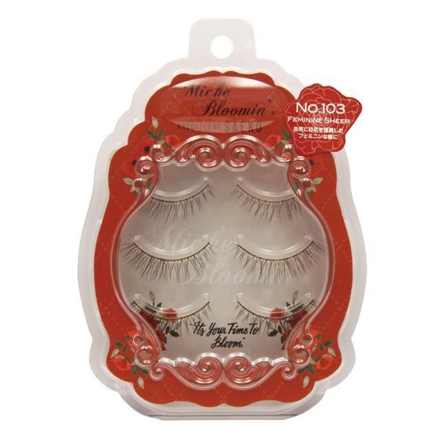 Miche Bloomin&#39; False Eyelash Saeko Edition No.103 Feminine Sheer