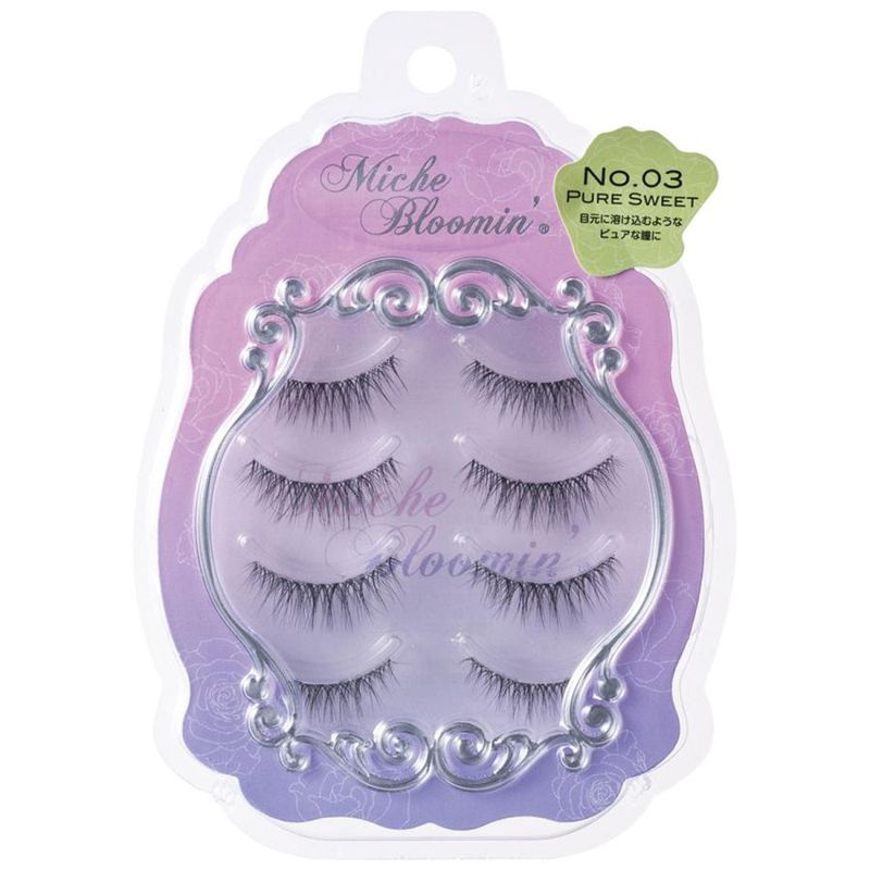 Miche Bloomin&#39; False Eyelashes 3D Style No.03 Pure Sweet