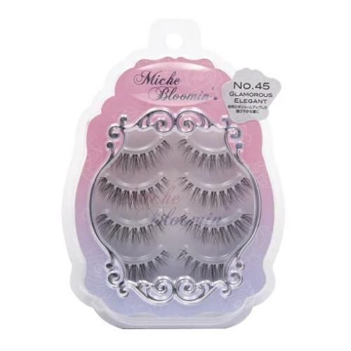 Miche Bloomin&#39; False Eyelashes 3D Style No.45 Glamorous Elegant