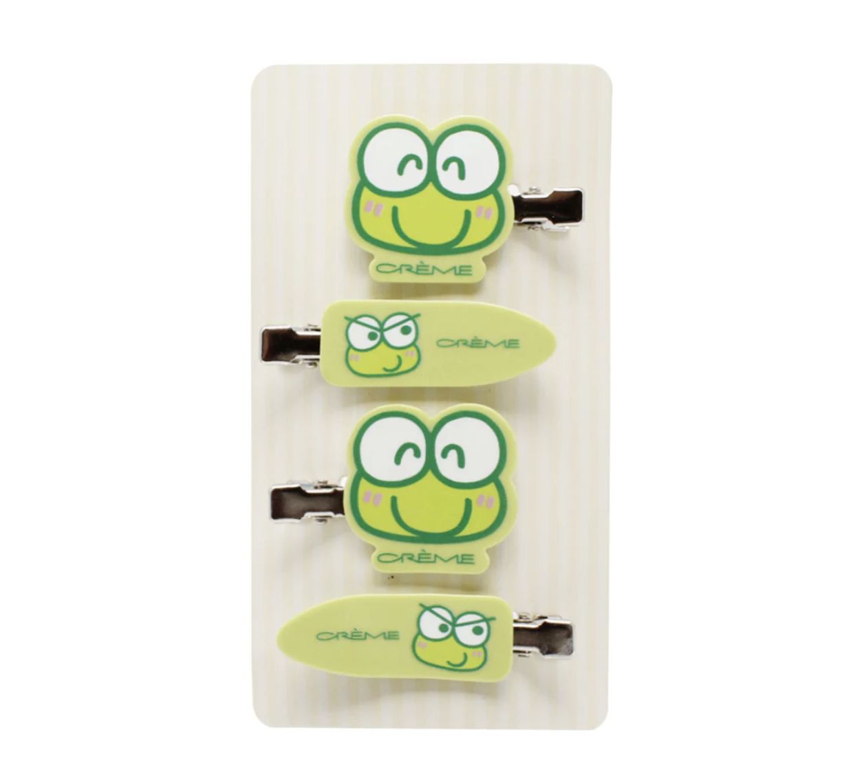 TCS Sanrio Keroppi Crease-Free Hair Clips