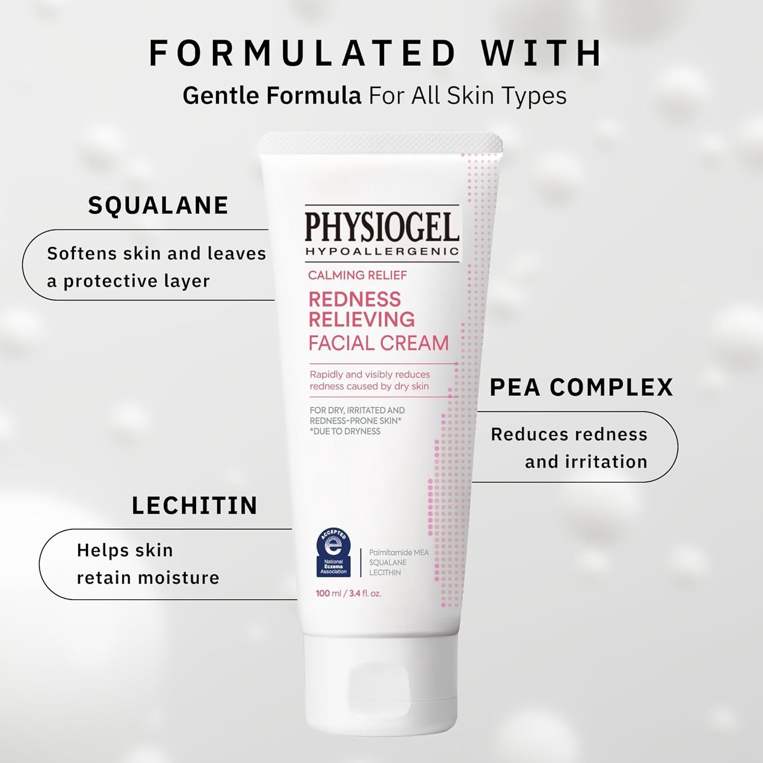 Physiogel Calming Relief Redness Relieving Facial Cream 100ml
