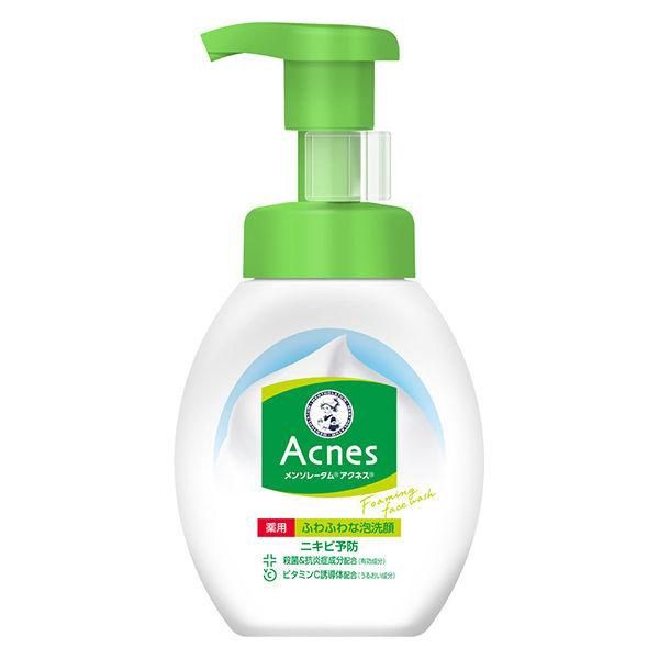 Rohto Mentholatum Acnes Medicinal Foam Face Wash 160ml