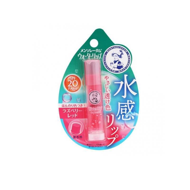 Rohto Mentholatum Water in Lip Cream Color Raspberry Red UV SPF20 PA++