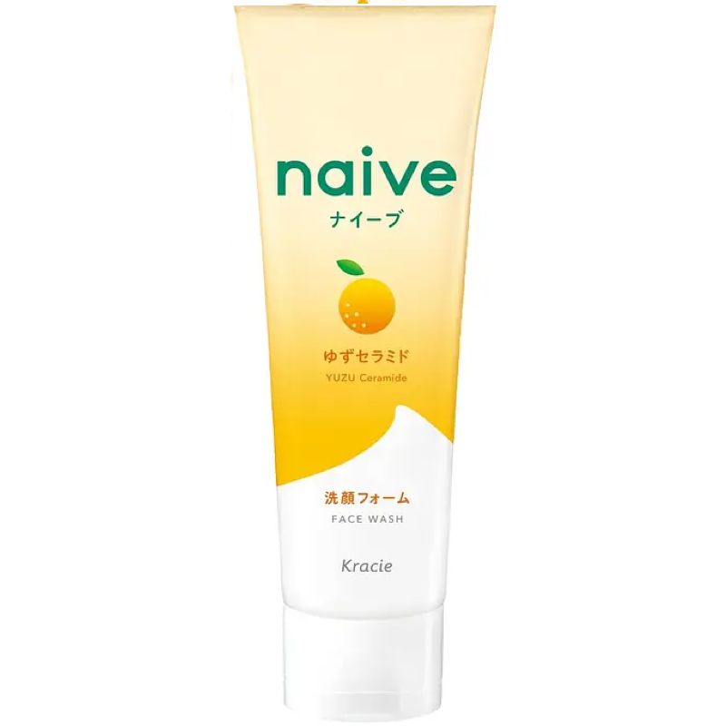 Kracie Naive Facial Cleansing Foam  Yuzu Ceramide