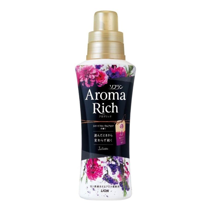 Lion Soflan Aroma Rich Fragrance Clothing Softener 520ml Juliette