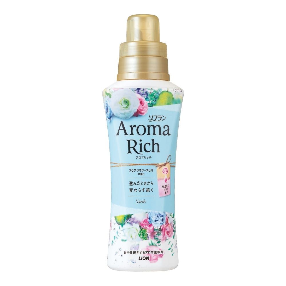 ion Soflan Aroma Rich Fragrance Clothing Softener 520ml - Sarah