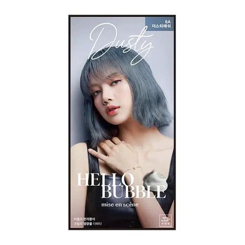 Mise En Scene Hello Bubble Hair Foam Color 6A Dusty Ash