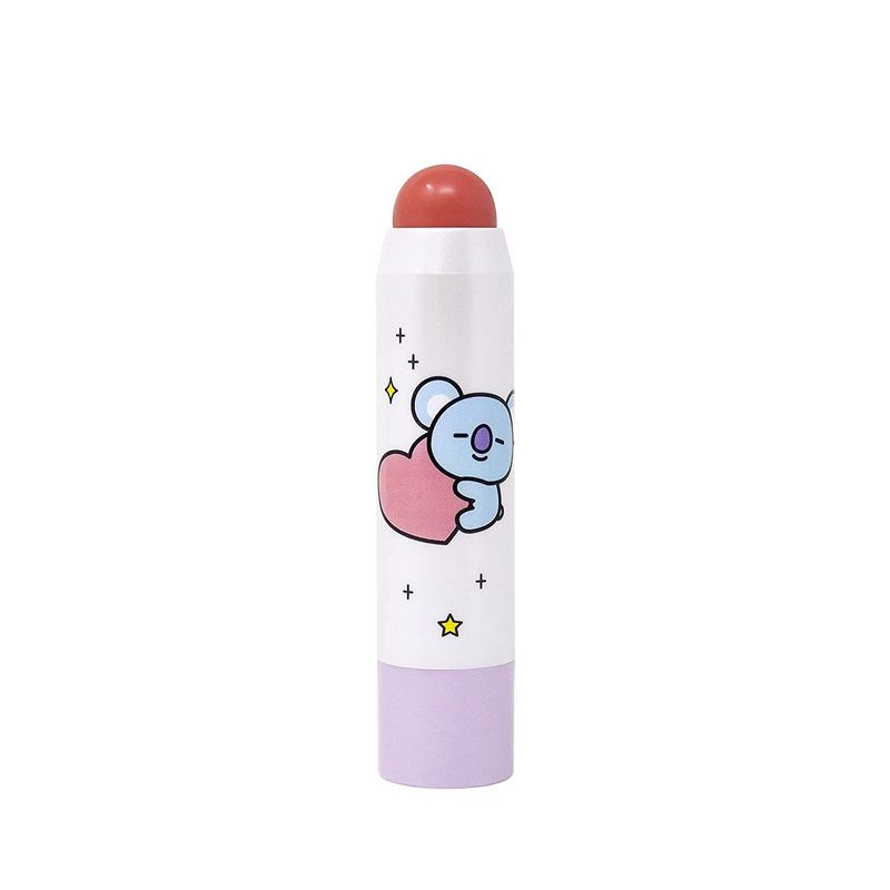 TCS BT21 Lip &amp; Cheek Chic Stick KOYA (Rose &amp; Doze)