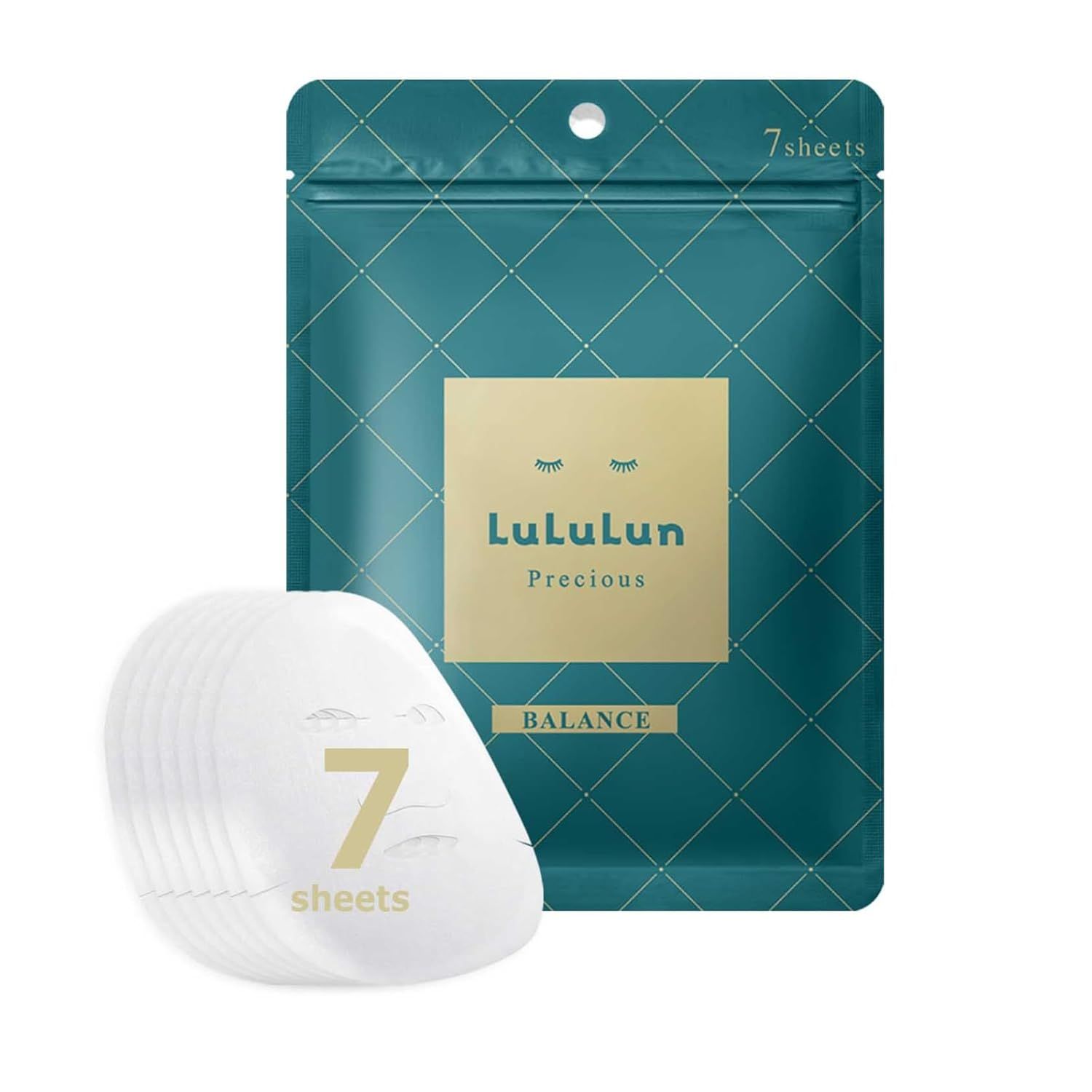 Lululun Precious Face Mask Green Herb Tea 7 Sheets (Limited)