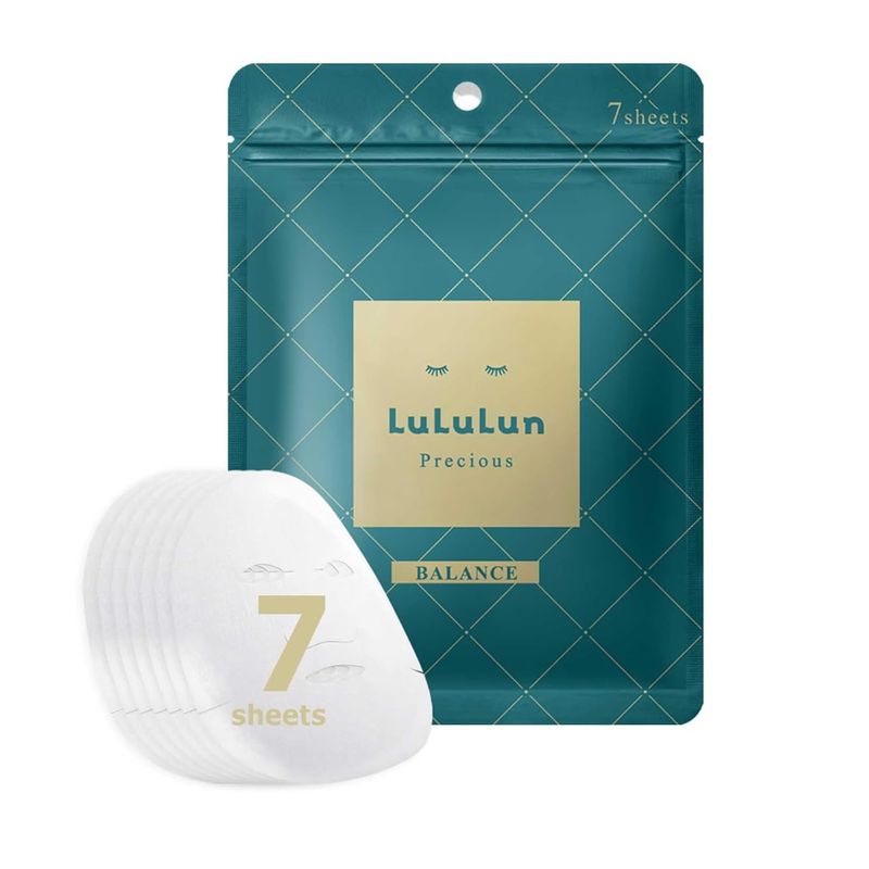 Lululun Precious Face Mask Green Herb Tea 7 Sheets (Limited)
