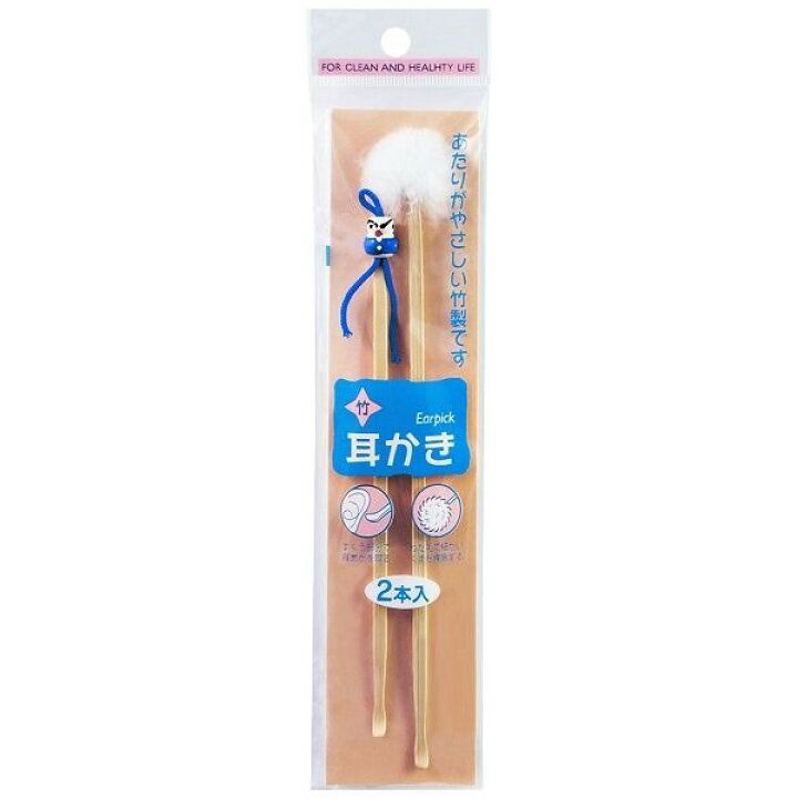 Maruki Bamboo Ear Picks 2pcs