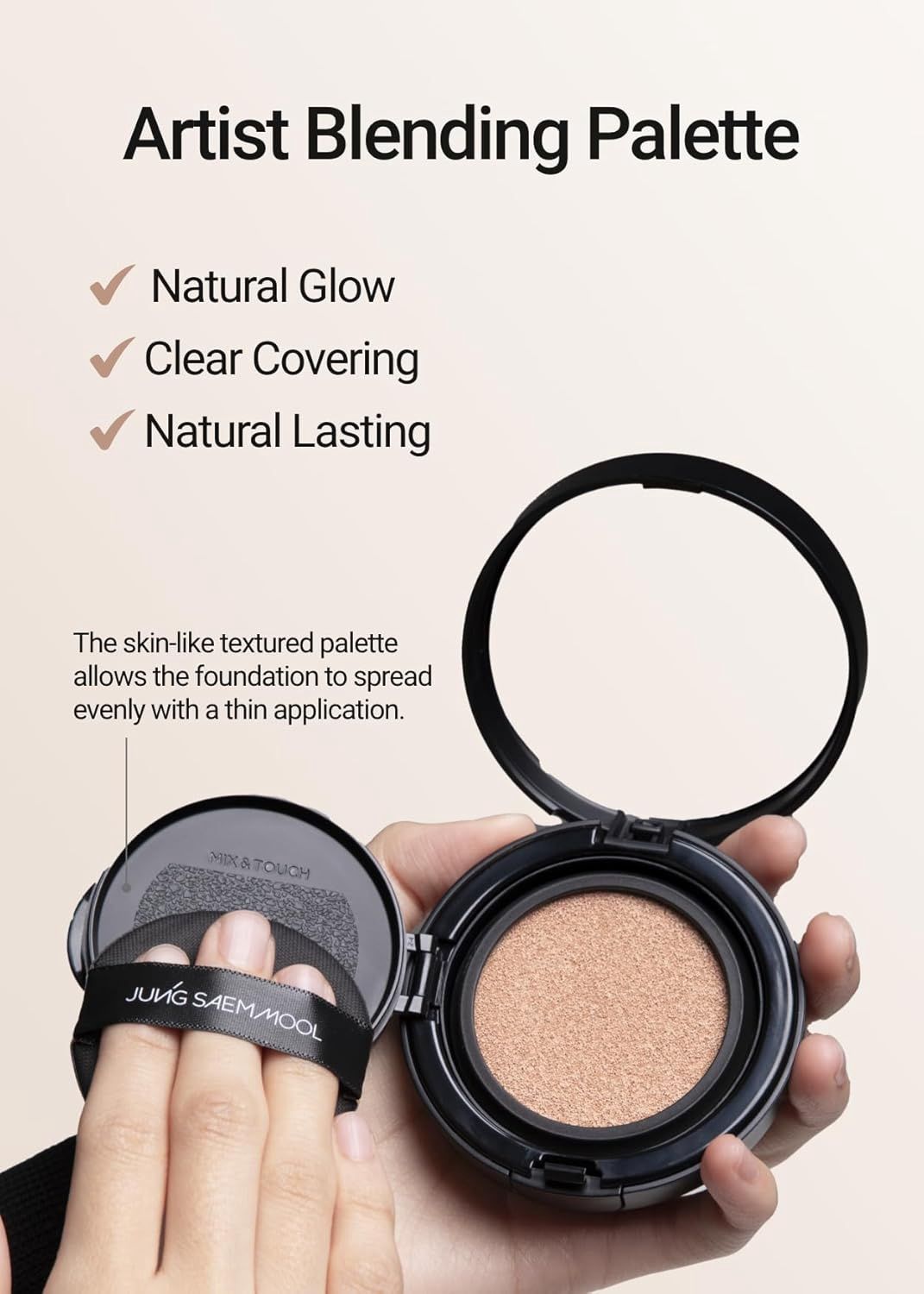 Jung Saem Mool Essential Nuder Cushion #21 Medium (With Refill)