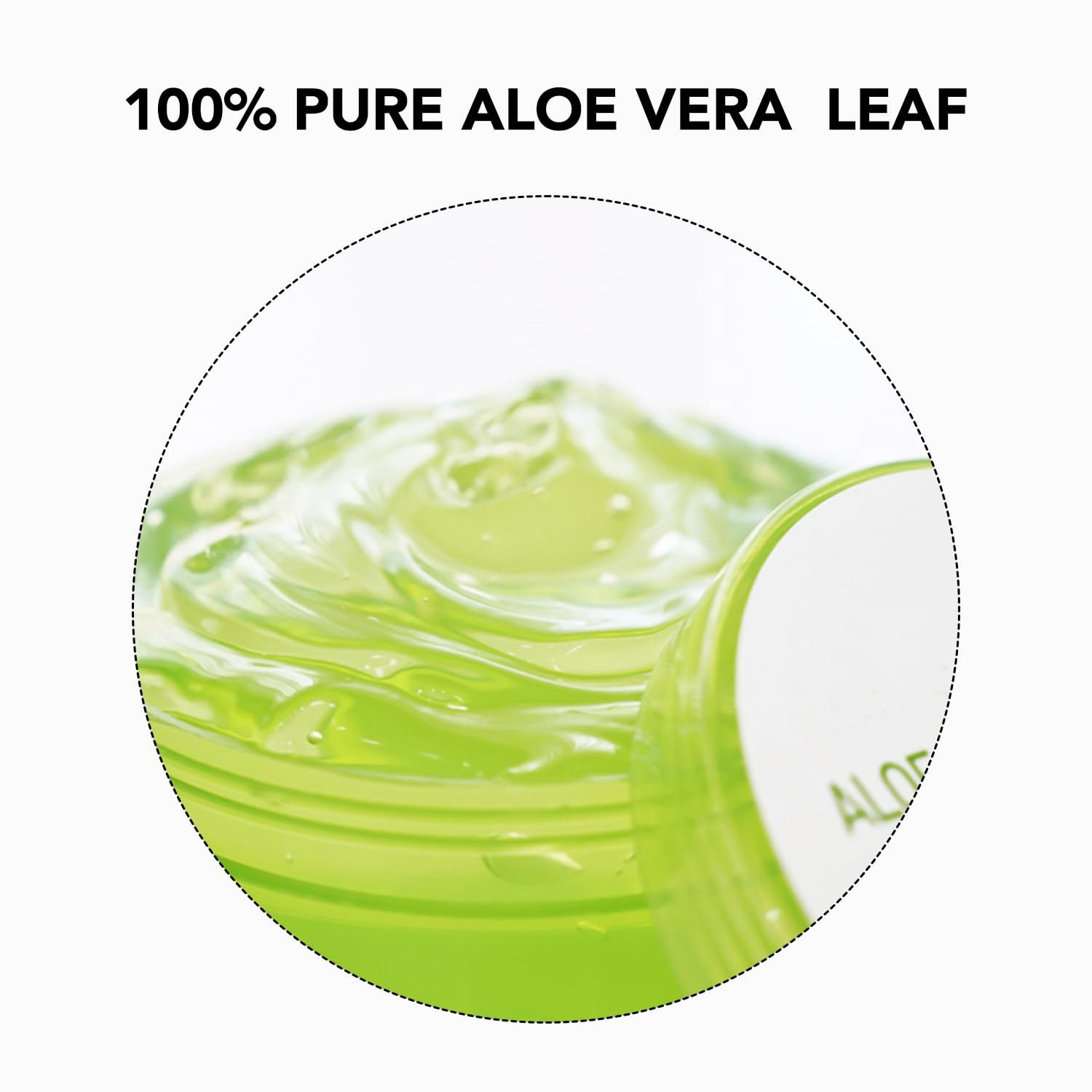 Miraclair 100% Aloe Vera Soothing Gel Jar 300ml