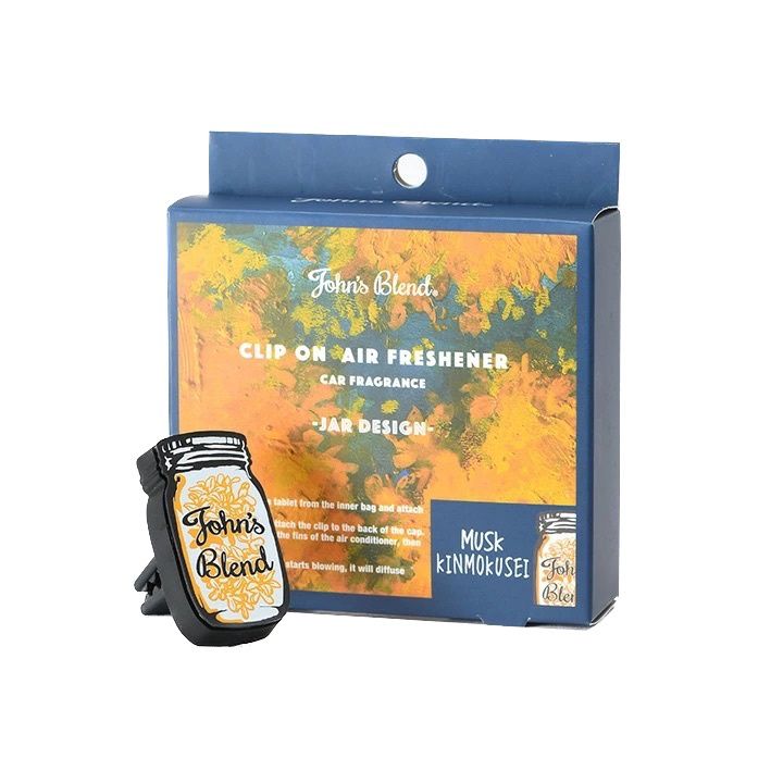 John&#39;s Blend Clip-on Air Freshener Jar Design - Musk Kinmokuseis (Limited)*