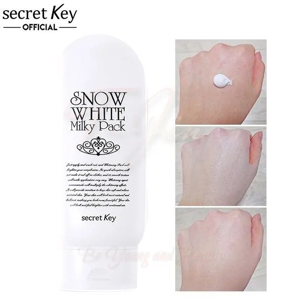 SecretKey Snow White Milky Pack 200g