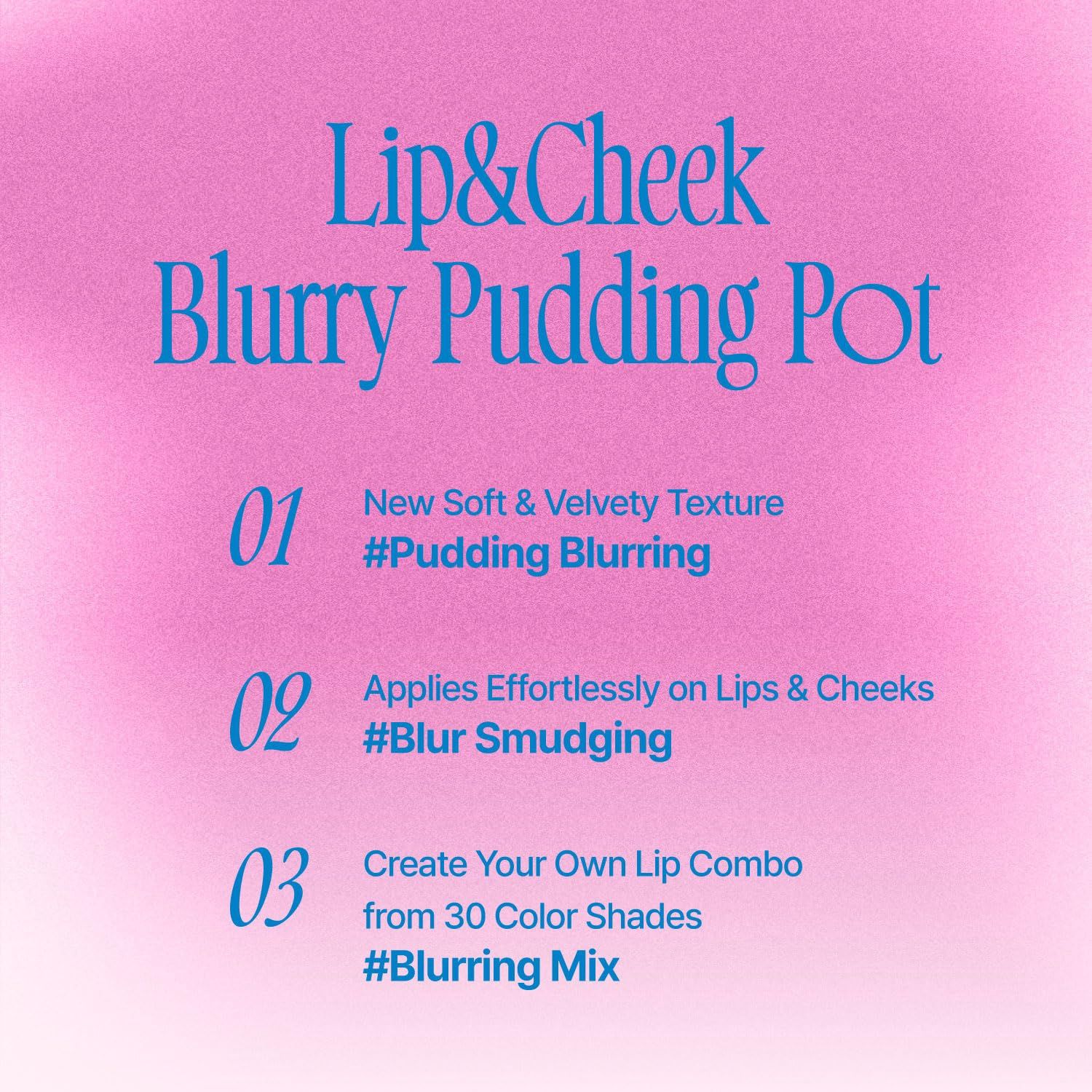 Fwee Lip &amp; Cheek Blurry Pudding Pot PK03 Cherry 5g