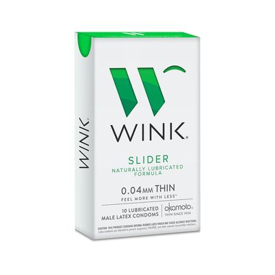 Okamoto Wink Condom 10pcs Slider