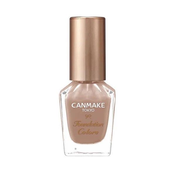 Canmake Colorful Nails Foundation Colors #08 Milk Tea Beige
