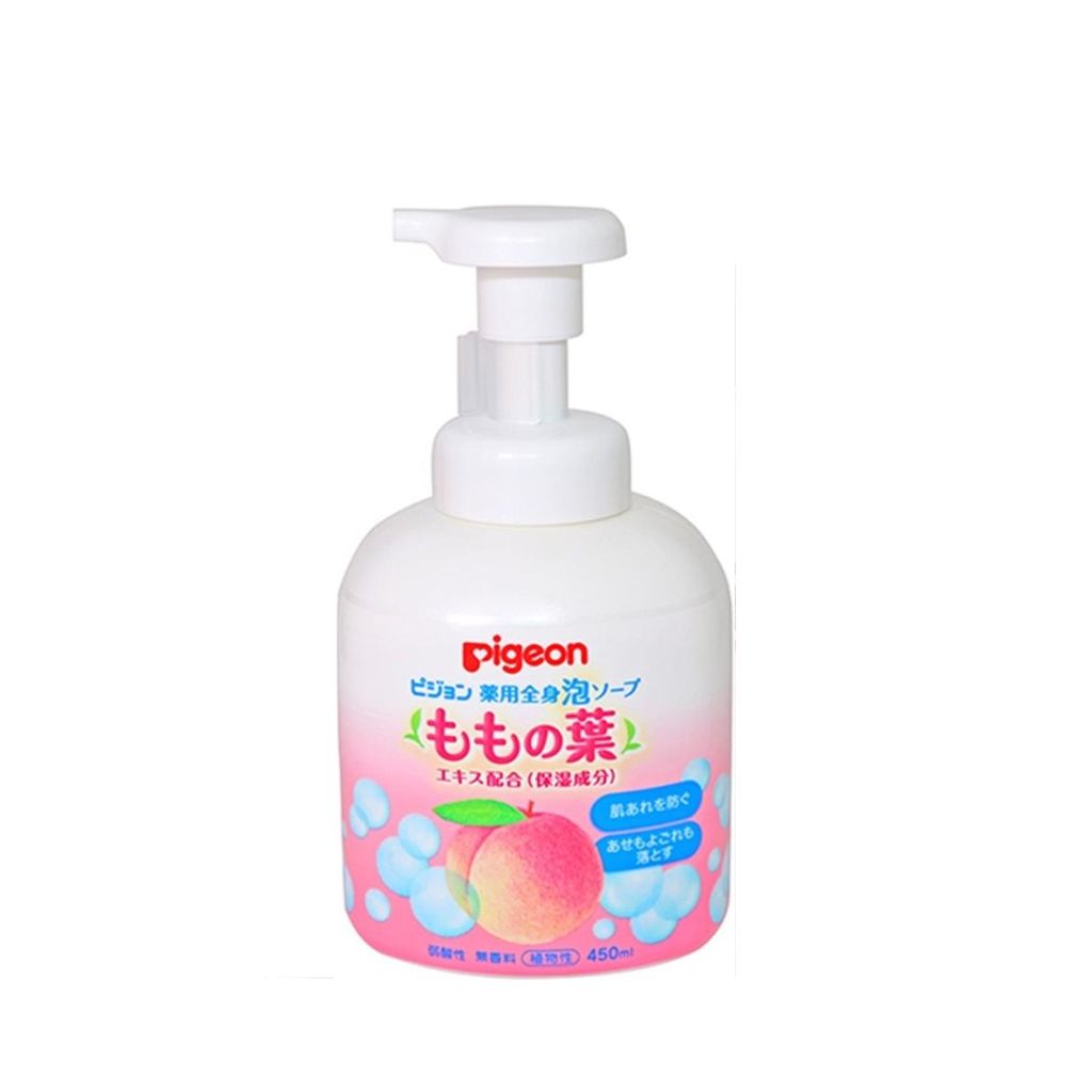 Pigeon Peach Leaf Medical Body Soap 450ml