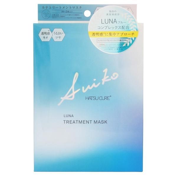 Suiko Hatsu Cure Luna Treatment Mask 3pcs