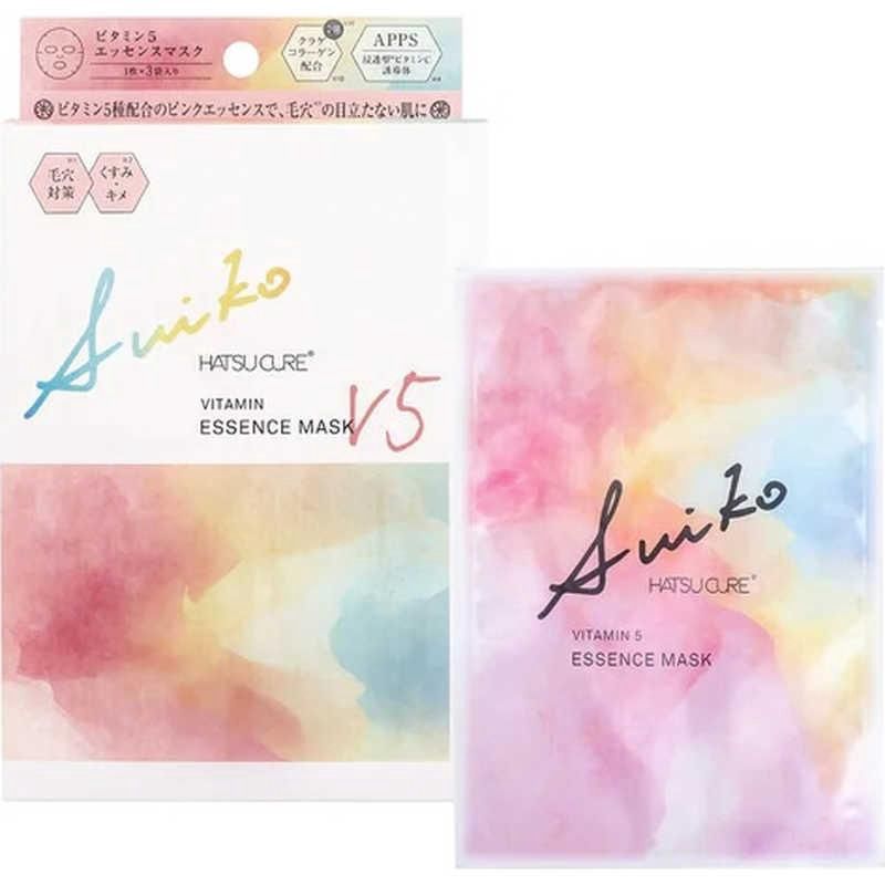 Suiko Hatsu Cure Vitamin 5 Essence Mask 3pcs