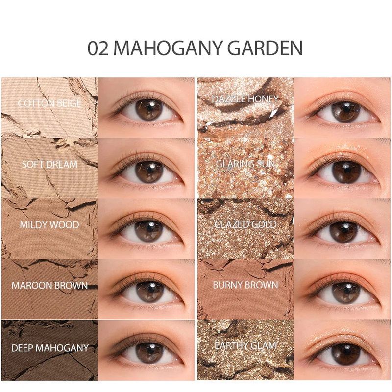 Rom&amp;nd Better Than Palette #02 Mahogany Garden