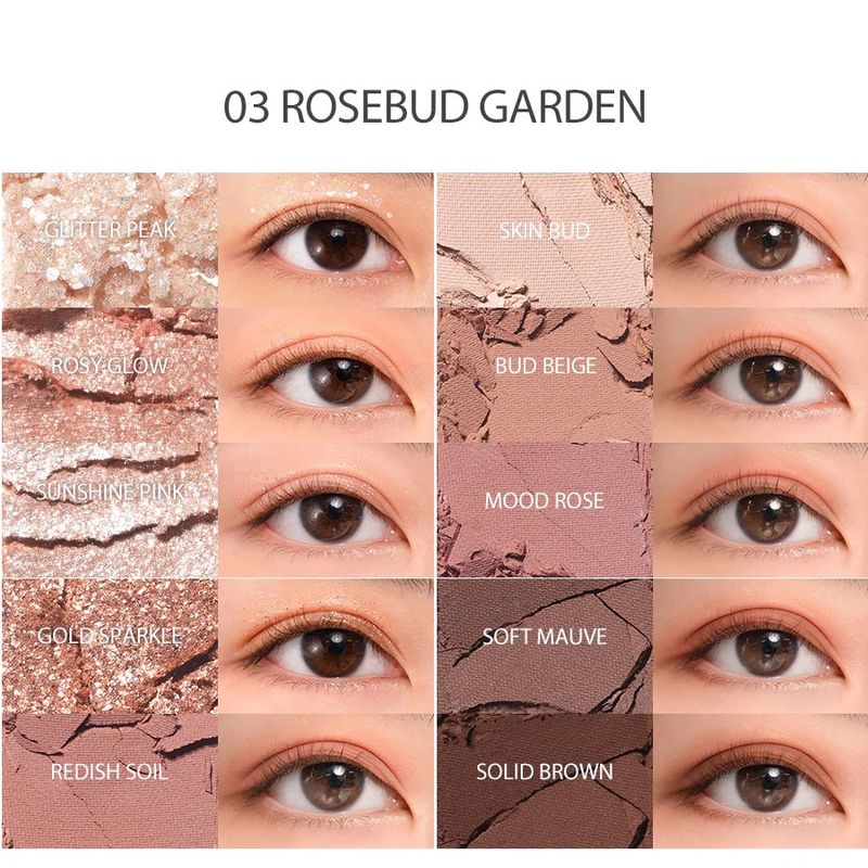 Rom&amp;nd Better Than Palette #03 Rosebud Garden