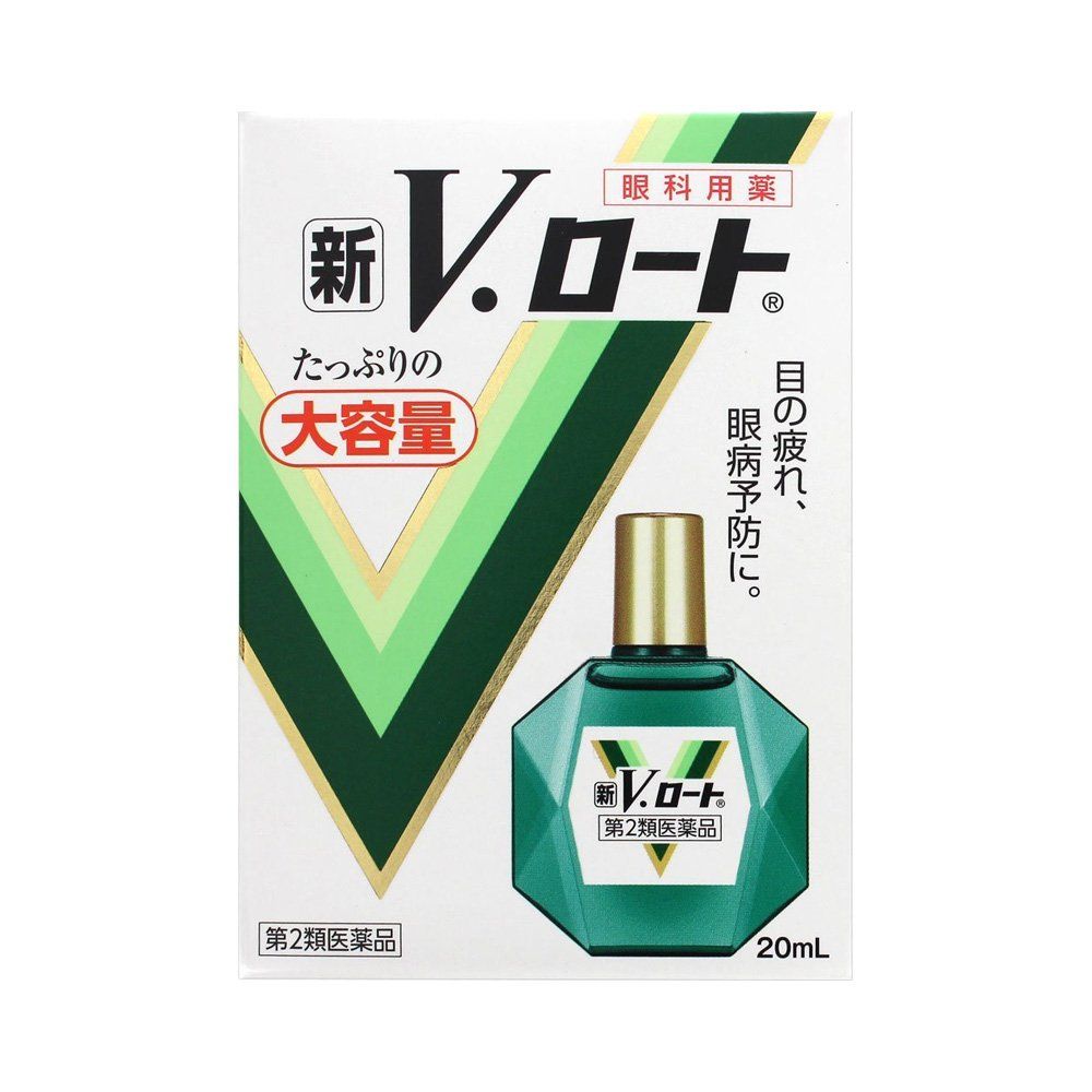 Rohto New V Natural Pharmacy Eye Drops 20ml