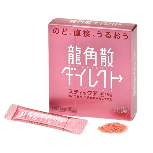 Ryukakusan Cough Treatment Peach 26g x16