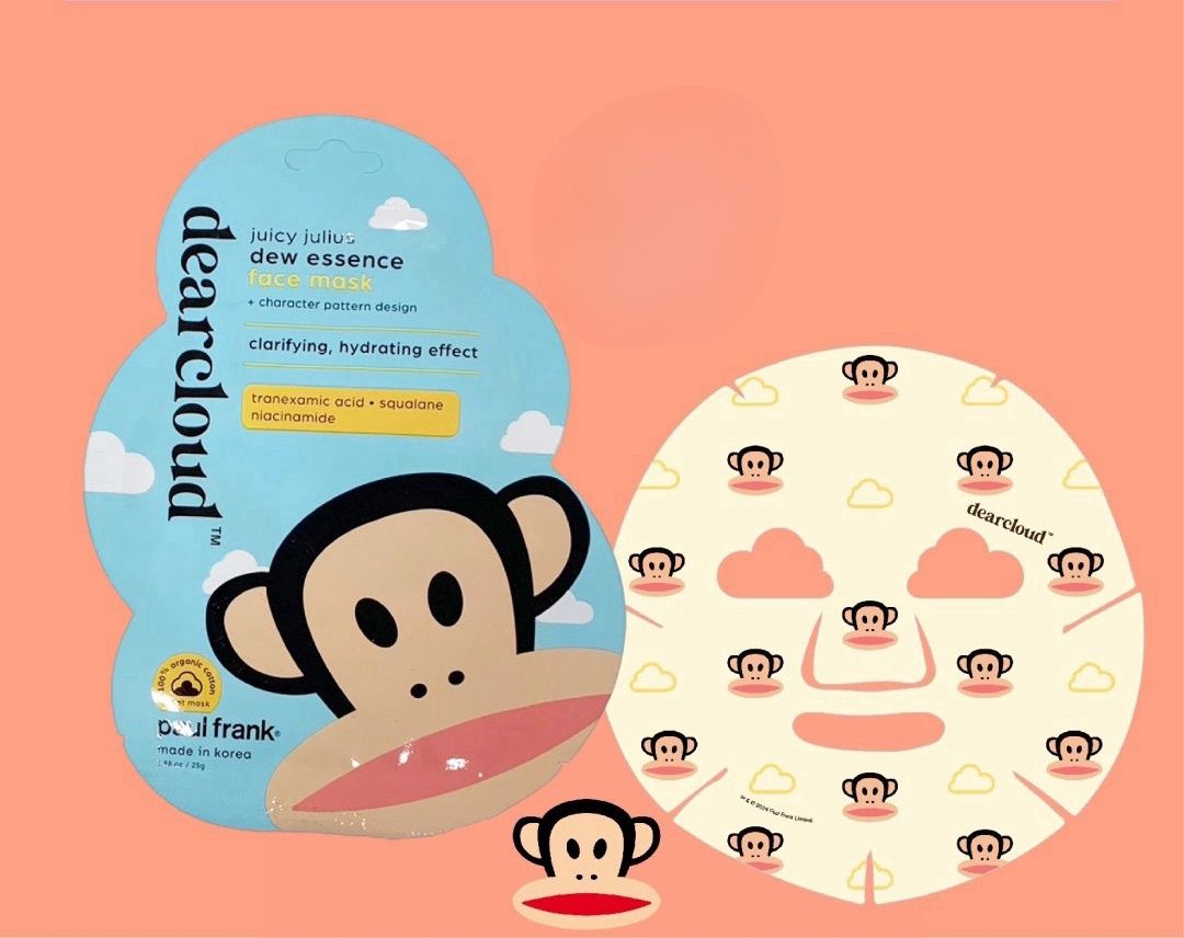 Dearcloud Paul Frank Juicy Julius Dew Essence Face Mask