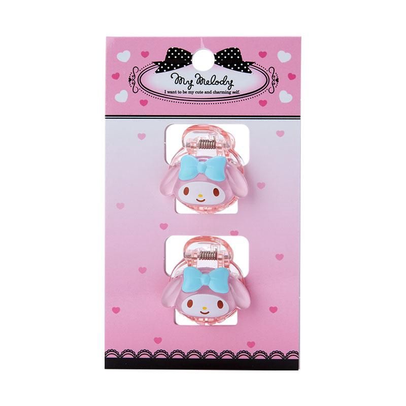 Sanrio My Melody Clear Mini Hair Clip Set 2pcs